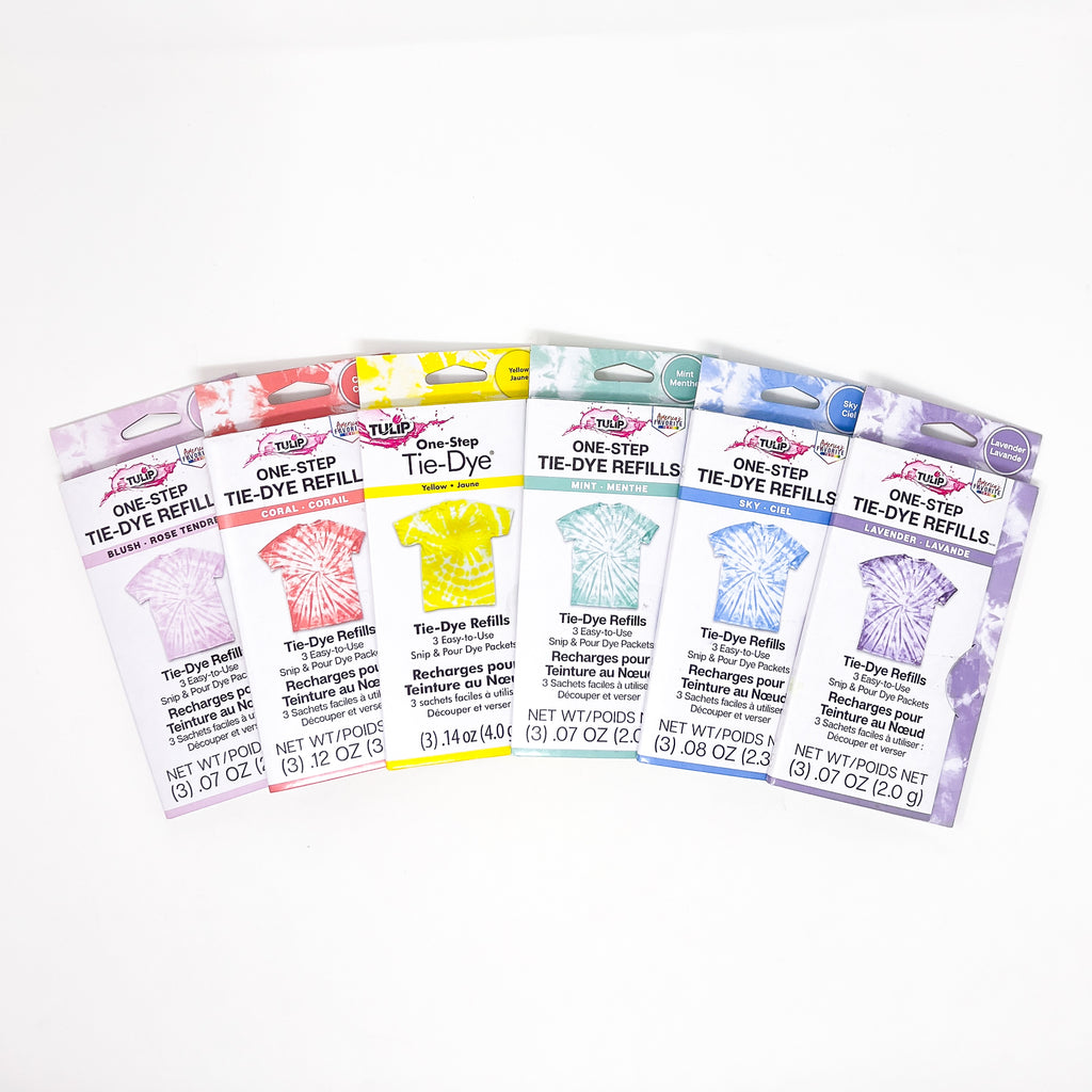 Tulip® One-Step Tie-Dye® Refills - Pastel Rainbow – The Neon Tea Party