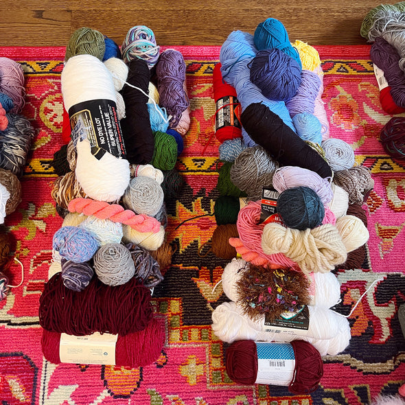 Donated Yarn Bundles - LIMITED! ACT FAST