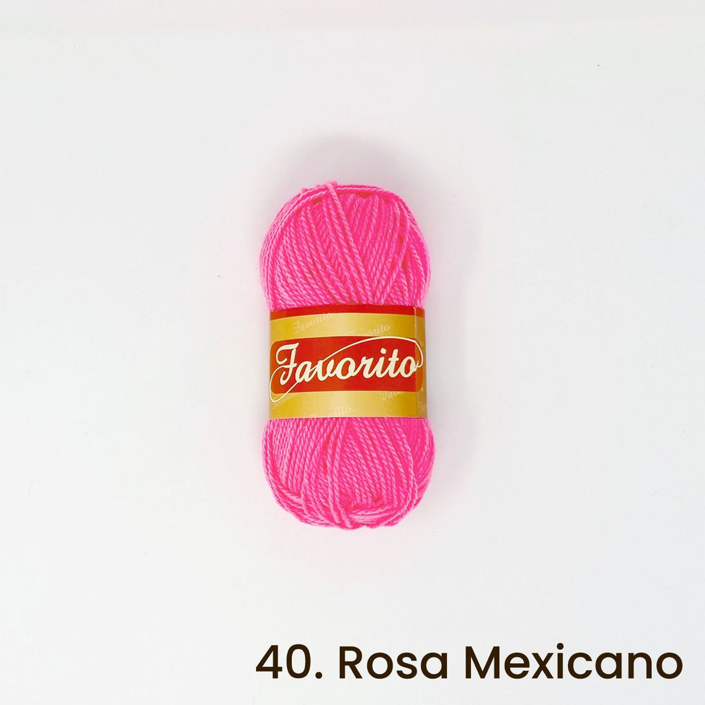Favorito Yarn The Neon Tea Party 40. Rosa Mexicano 