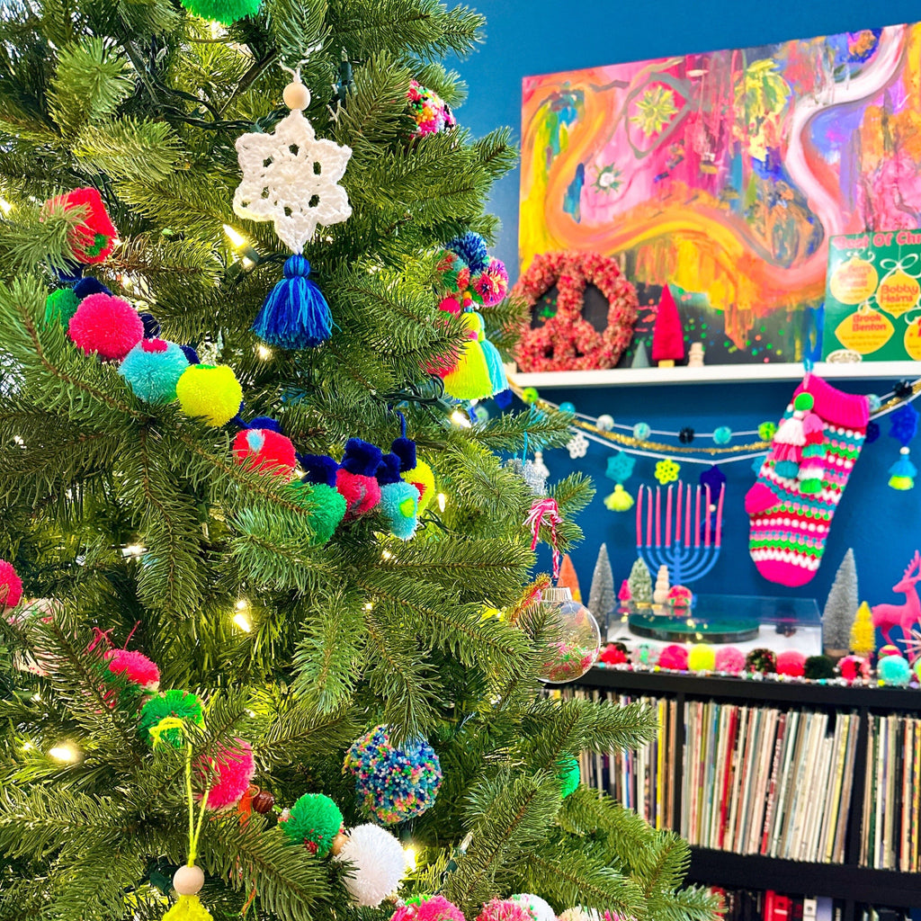 Omegacryl Yarn Bundle - Holiday Lights The Neon Tea Party 
