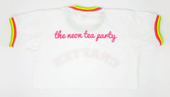 TNTP Crafter Ringer Tee The Neon Tea Party 