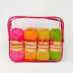 Crochet Kit - Starter The Neon Tea Party 