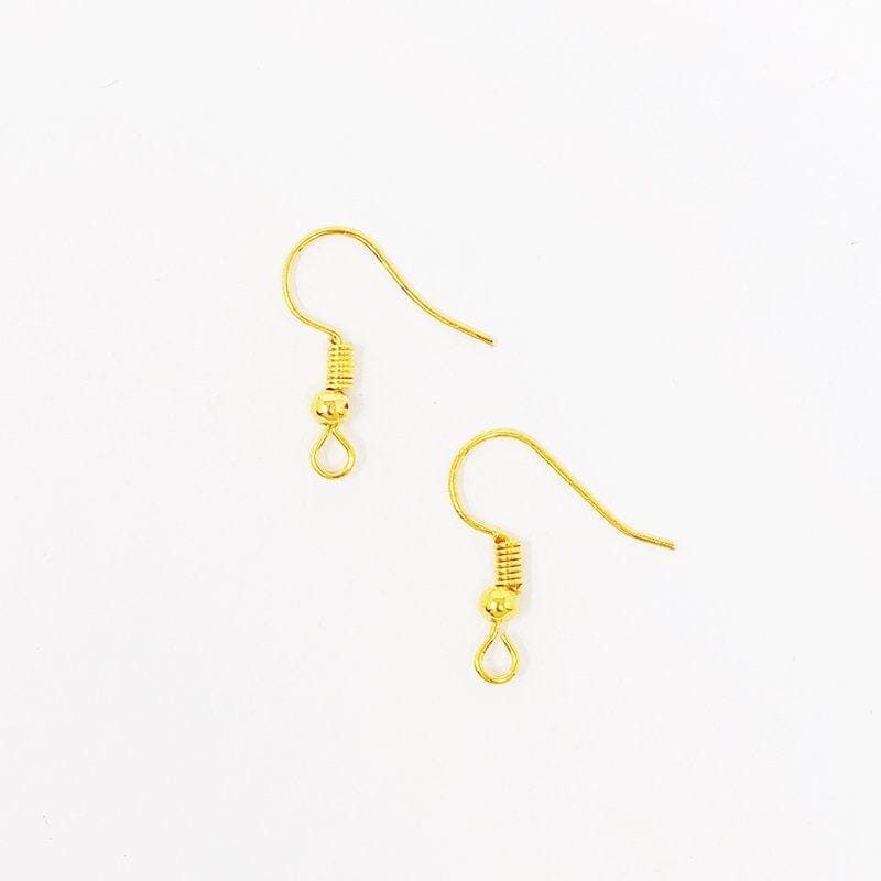 Aobei Pearl, 6 Pieces from the Sale, 18K Gold Plated Earring Hook, CZ Ear  Wire, Earrings Hook Fishhook Bulk, Fish Hooks, Earwire Earring Hook, DIY Earrings  Jewelry, ETS-K666