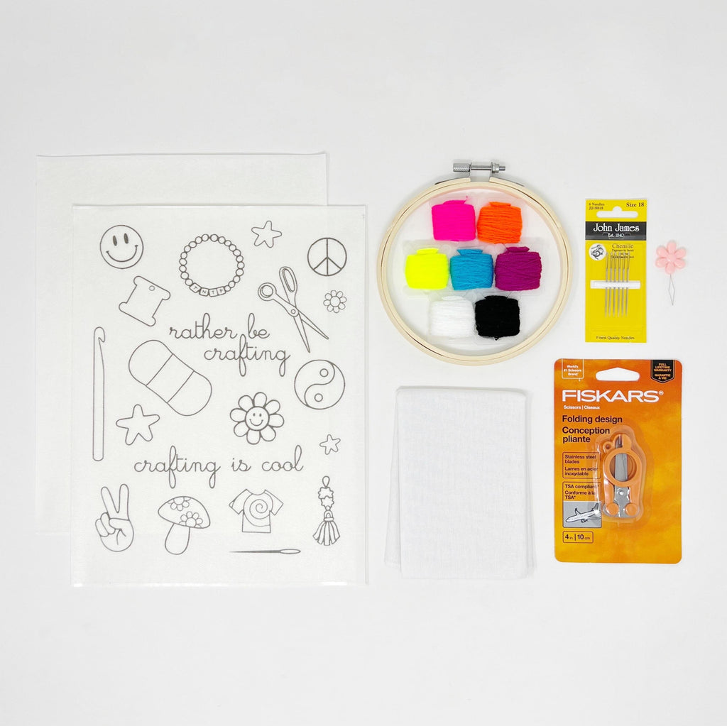 Big Eye Embroidery Needle Set (6) – The Neon Tea Party
