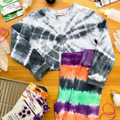 Tie Dye Pajama Bundle - Halloween The Neon Tea Party 