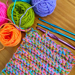 Crochet Hook, 7mm (Size K/L/10.75) Crochet Hooks & Knitting Needles The Neon Tea Party 