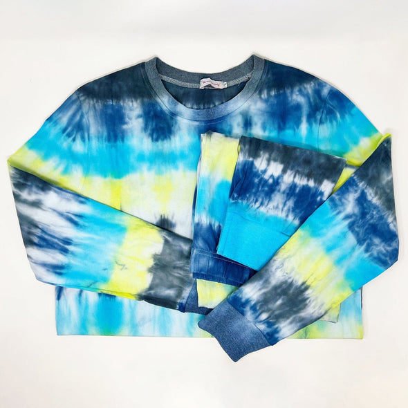 Tie Dye Pajama Bundle - Hanukkah The Neon Tea Party 