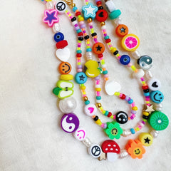 Mother-of-Pearl Heart Beads Beads The Neon Tea Party 