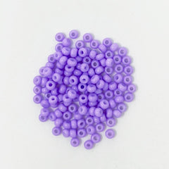 Opaque Seed Beads, Size 8/0 Beads The Neon Tea Party Lilac 