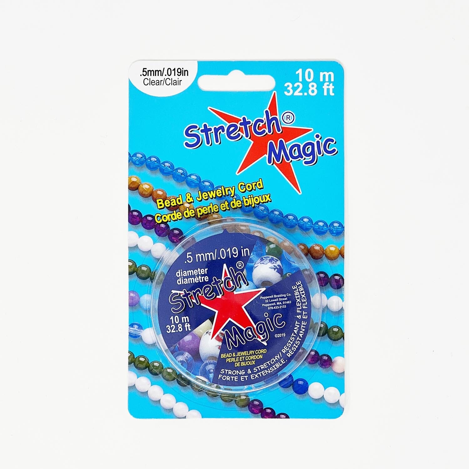 Stretch Magic String, Clear – The Neon Tea Party