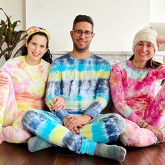 Tie Dye Pajama Bundle - Hanukkah The Neon Tea Party 