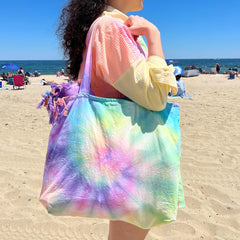 Summer Dyeable Bundle - Towel & Tote Dyeable The Neon Tea Party 