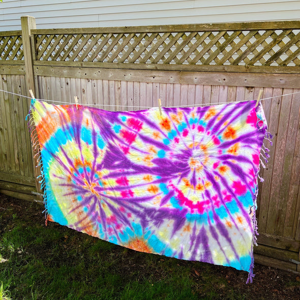 Dyeable Turkish Towel Dyeable The Neon Tea Party 